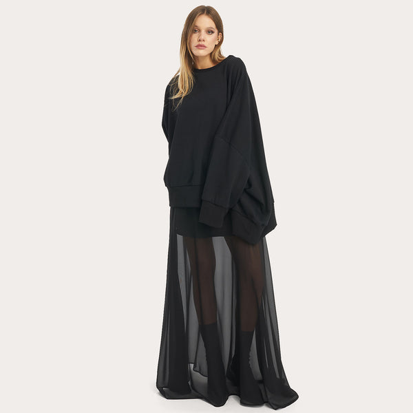 <span class="grassetto"> GONNA </span> Ampia Nera